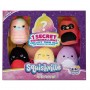 Lot de 4 : Squishmallows plush toy set assorted 5cm