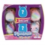Lot de 4 : Squishmallows plush toy set assorted 5cm
