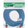 Câble patch, S-STP/PIMF, Cat.6, bleu, 20m, InLine®