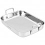 Set de 3 plats a four Arthur Martin AM4521 25-30-35 cm – Acier Inoxydable - Passe au lave-vaisselle