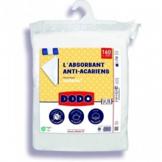 DODO - PROTEGE MATELAS - L'ABSORBANT - ANTI ACARIENS - 160x200 cm - BLANC