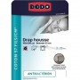 DRAP HOUSSE DODO - ANTIBACTERIENS - BLANC - 160X200 cm - Bonnet 32 cm