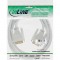 Câble InLine® DVI-D 24 + 1 mâle vers mâle DVI Dual Link blanc / or 3 m