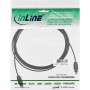 OPTO Câble audio, InLine®, Toslink mâle/mâle, 0,5m