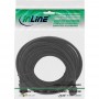 Câble HDMI haute vitesse InLine® avec Ethernet coudé Ethernet, 15 m