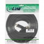 Câble HDMI, InLine®, 19 broches mâle/mâle, contacts dorés, noir, 15m