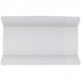 Table a langer pliante NEW RODI avec baignoire anatomique 2 positions - Matiere PVC - - Etoile grise - BABYLAND - Made in Itali