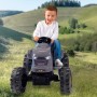 SMOBY Tracteur a pédales Stronger XXL + Remorque - Gris