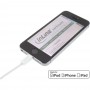 Câble USB InLine® Lightning pour iPad iPhone iPod blanc 3m
