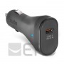 iPhone, Samsung, Oppo, Xiaomi, chargeur de voiture 65W Power Delivery pour téléphones portables, petit et léger chargeur USB-C, smartphone chargé en 20 minutes, tablette en 45 minutes