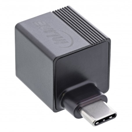 InLine® USB 3.2 to 1Gb/s network adapter, USB Type-C to RJ45