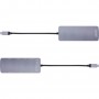 InLine® USB 3.2 Gen.2 Hub, 4x USB-C + 3x USB-A, PD 100W, aluminium, grey