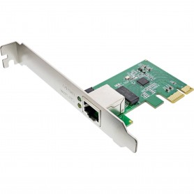 InLine® Gigabit network card, 1x RJ45 2.5GBit/s, PCIe x1, incl. low profile bracket