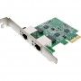 InLine® Dual Gigabit network card, 1x RJ45 2.5GBit/s, PCIe x1, incl. low profile bracket