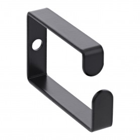 InLine® Cable bracket, metal, 43x70mm black