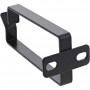InLine® Cable bracket, metal, 40x80mm black