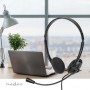 Casque PC | Supra Auriculaire | Stereo | USB Type-A / USB Type-C™ | Rabattable Microphone | Noir