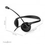 Casque PC | Supra Auriculaire | Stereo | USB Type-A / USB Type-C™ | Rabattable Microphone | Noir