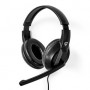 Casque PC | Tour d'oreille | Stereo | USB Type-A / USB Type-C™ | Rabattable Microphone | Noir