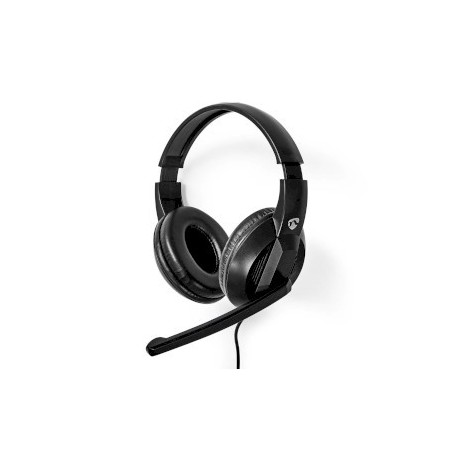 Casque PC | Tour d'oreille | Stereo | USB Type-A / USB Type-C™ | Rabattable Microphone | Noir
