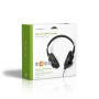 Casque PC | Tour d'oreille | Stereo | USB Type-A / USB Type-C™ | Rabattable Microphone | Noir