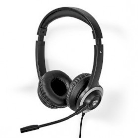 Casque PC | Supra Auriculaire | Stereo | USB Type-A / USB Type-C™ | Rabattable Microphone | Noir