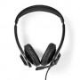 Casque PC | Supra Auriculaire | Stereo | USB Type-A / USB Type-C™ | Rabattable Microphone | Noir
