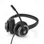 Casque PC | Supra Auriculaire | Stereo | USB Type-A / USB Type-C™ | Rabattable Microphone | Noir