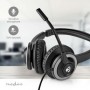 Casque PC | Supra Auriculaire | Stereo | USB Type-A / USB Type-C™ | Rabattable Microphone | Noir