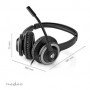Casque PC | Supra Auriculaire | Stereo | USB Type-A / USB Type-C™ | Rabattable Microphone | Noir