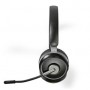 Casque PC | Supra Auriculaire | Stereo | Bluetooth | Rabattable Microphone | Noir