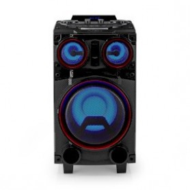 Haut-parleur BlueTooth® Party | Durée de lecture maximale de batterie: 6.5 heures | 120 W | Poignee de transport | Lumières de f
