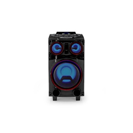 Haut-parleur BlueTooth® Party | Durée de lecture maximale de batterie: 6.5 heures | 120 W | Poignee de transport | Lumières de f