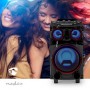 Haut-parleur BlueTooth® Party | Durée de lecture maximale de batterie: 6.5 heures | 120 W | Poignee de transport | Lumières de f