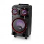Haut-parleur BlueTooth® Party | Durée de lecture maximale de batterie: 6.5 heures | 120 W | Poignee de transport | Lumières de f