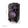 Haut-parleur BlueTooth® Party | Durée de lecture maximale de batterie: 6.5 heures | 120 W | Poignee de transport | Lumières de f