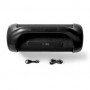 Bluetooth® Party Boombox | 9.5 heures | 2.1 | 120 W | Lecture multimédia: Onde sinusoïdale pure | IPX5 | Liable | Poignee de tra