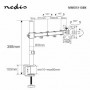 Support de Moniteur de bureau | 1 écran(s) | 15 - 32 " | 75x75 / 100x100 | Mouvement Intégral