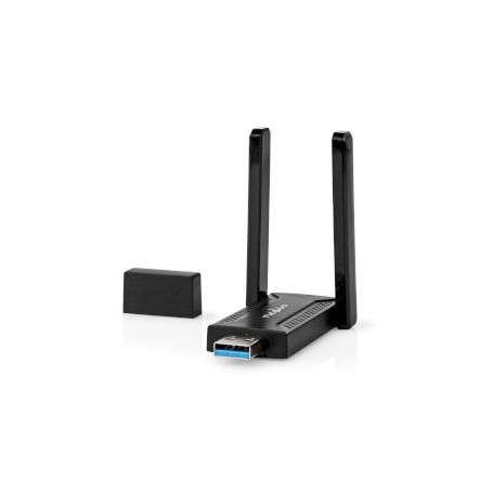 Dongle réseau | Wi-Fi | AC1200 | 2.4/5 GHz (Dual Band) | USB3.0 | Vitesse Wi-Fi totale: 1200 Mbps | Windows 10 / Windows 11 / Wi