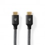 Câble ultra haute vitesse HDMI | HDMI™ Connecteur | HDMI™ Connecteur | 8K@60Hz | 48 Gbps | 5.00 m | Rond | 6.7 mm | Gris Métal G