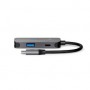 Adaptateur Multi-Ports USB | USB 3.2 Gen 1 | USB-C™ Mâle | Sortie HDMI ™ / USB-A Femelle / USB-C™ Femelle | 0.10 m | Rond | Plaq