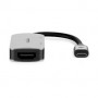 Adaptateur Multi-Ports USB | USB 3.2 Gen 1 | USB-C™ Mâle | Sortie HDMI ™ / USB-A Femelle / USB-C™ Femelle | 0.10 m | Rond | Plaq