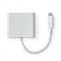 Adaptateur Multi-Ports USB | USB 3.2 Gen 1 | USB-C™ Mâle | Sortie HDMI ™ / USB-A Femelle / USB-C™ Femelle | 5 Gbps | 0.10 m | Ro