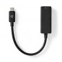 Adaptateur réseau USB | USB 3.2 Gen 1 | 2.5 Gbps | USB-C™ Mâle | RJ45 Femelle | 0.20 m | Rond | Plaqué nickel | Cuivre étamé | N