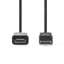 Câble Display Port | DisplayPort Mâle | HDMI™ Connecteur | 1080p | Plaqué nickel | 2.00 m | Rond | PVC | Noir | Label