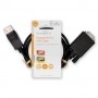 Câble VGA | DisplayPort Mâle | VGA Mâle | Plaqué nickel | Résolution maximale: 1080p | 1.00 m | Rond | PVC | Noir | Label