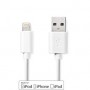 Lightning Câble | USB 2.0 | Apple Lightning à 8 broches | USB-A Mâle | 480 Mbps | Plaqué nickel | 2.00 m | Rond | PVC | Blanc | 