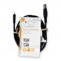 Câble USB | USB 2.0 | USB-A Mâle | UC-E6 8 broches mâles | 480 Mbps | Plaqué nickel | 2.00 m | Rond | PVC | Noir | Label