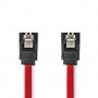 Câble SATA | 1.5 Gbps | SATA 7-Pin Femelle | SATA 7-Pin Femelle | Plaqué nickel | 0.50 m | Plat | PVC | Rouge | Boîte