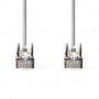Câble CAT 5e | SF/UTP | RJ45 Male | RJ45 Male | 0.50 m | Rond | PVC | Gris | Label